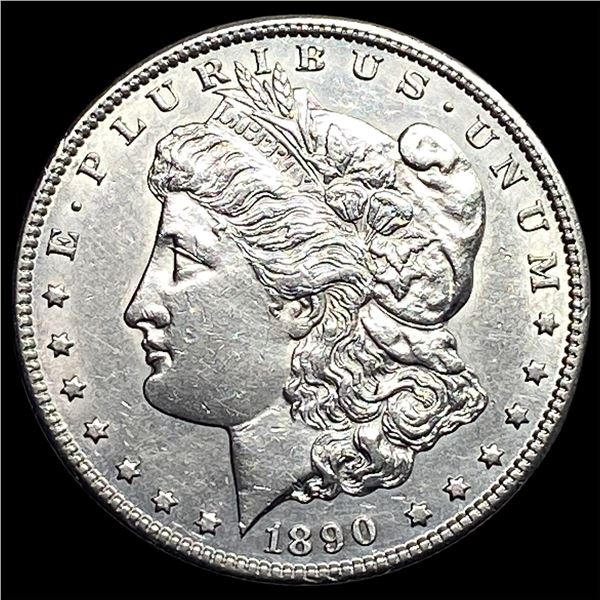 1890-CC Morgan Silver Dollar