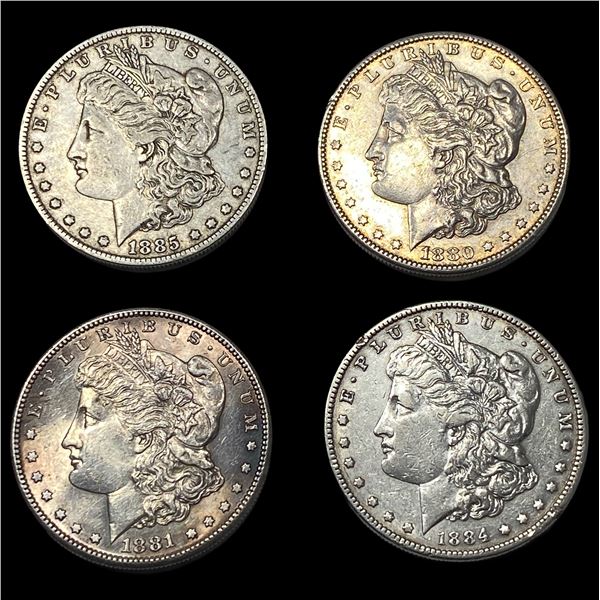[4] 1880-1885 Morgan Silver Dollar
