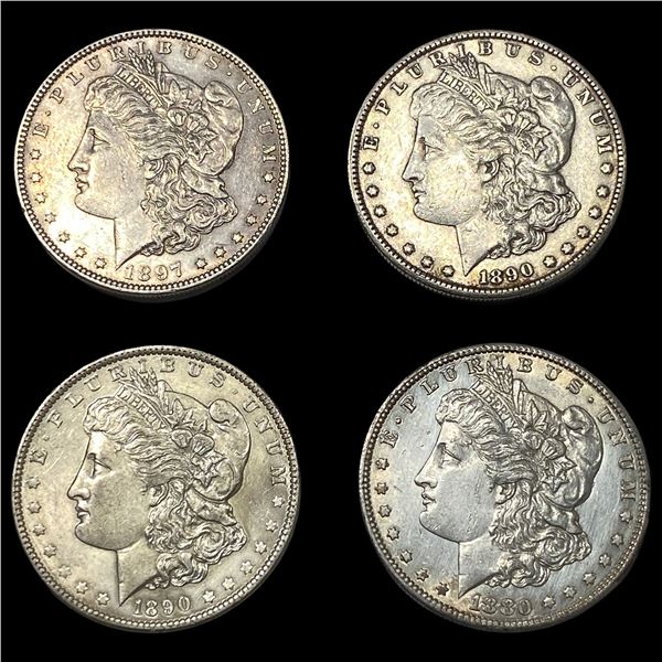 [4] 1880-1897 Morgan Silver Dollar