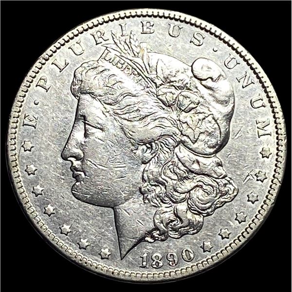 1890-CC Morgan Silver Dollar