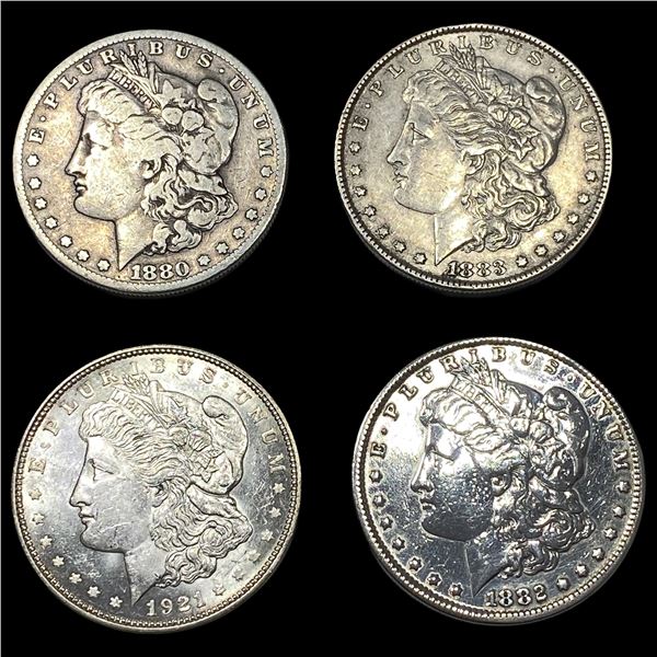 [4] 1880-1921 Morgan Silver Dollar