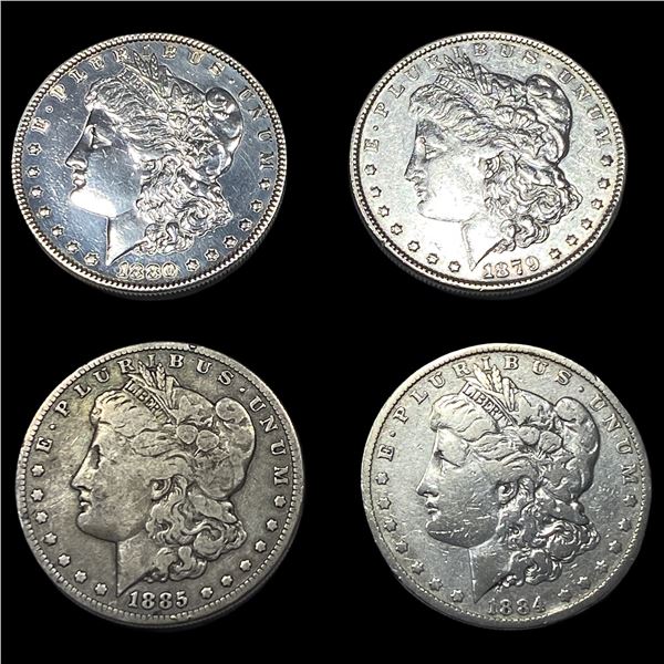[4] 1879-1885 Morgan Silver Dollar
