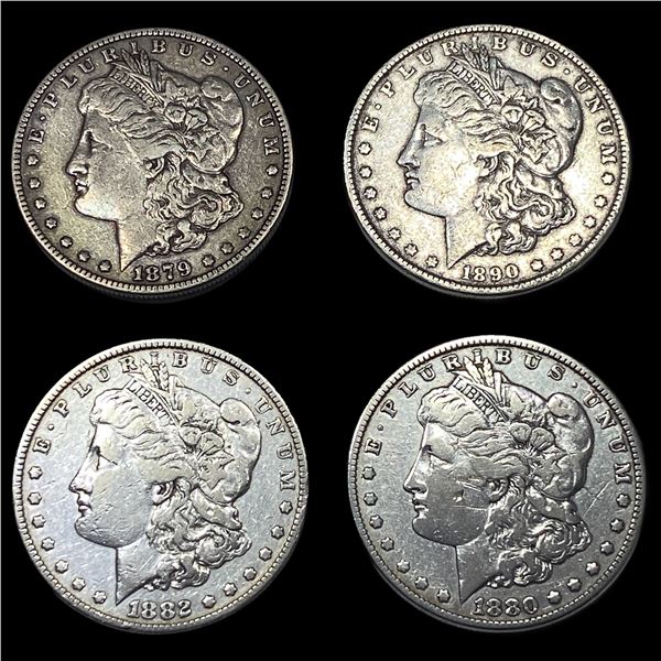 [4] 1879-1890 Morgan Silver Dollar