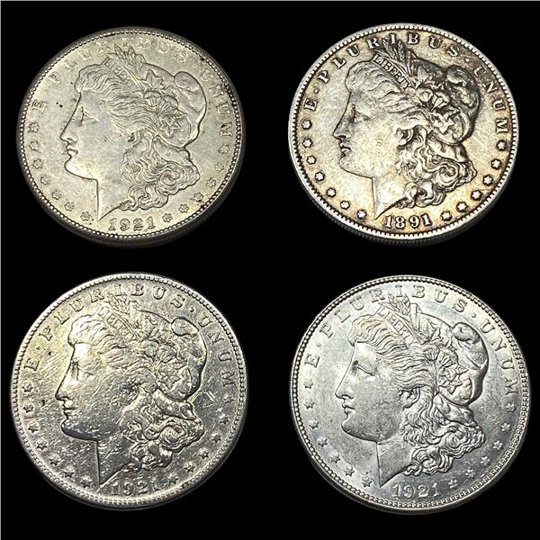 [4] 1891-1921 Morgan Silver Dollar