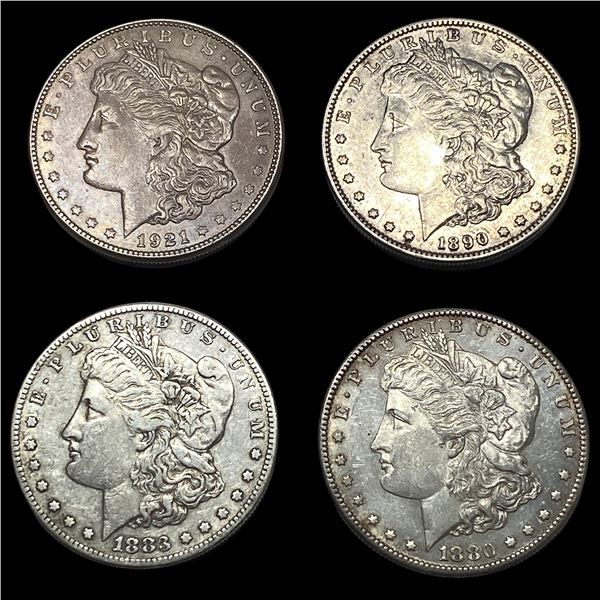 [4] 1880-1921 Morgan Silver Dollar