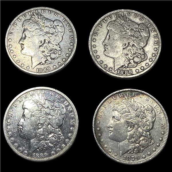 [4] 1879-1889 Morgan Silver Dollar