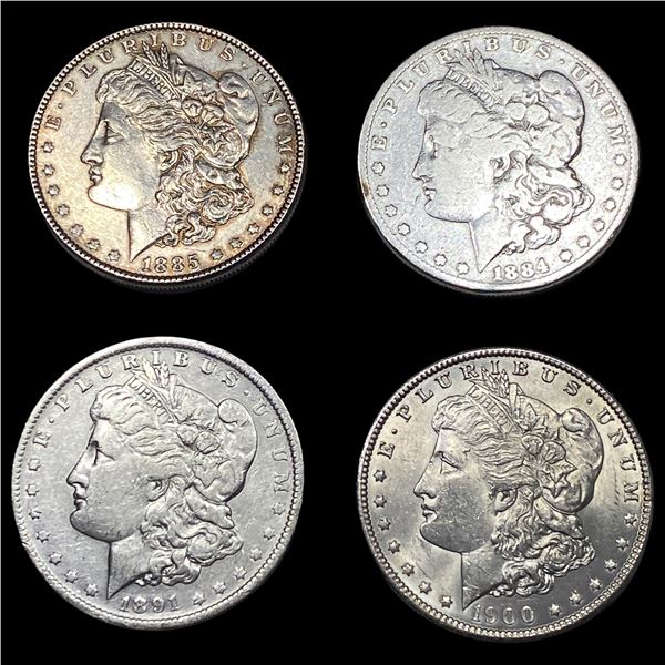 [4] 1885-1900 Morgan Silver Dollar