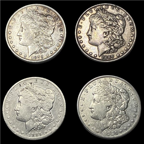 [4] 1879-1921 Morgan Silver Dollar