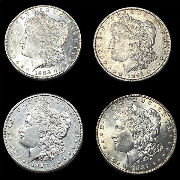 [4] 1887-1891 Morgan Silver Dollar