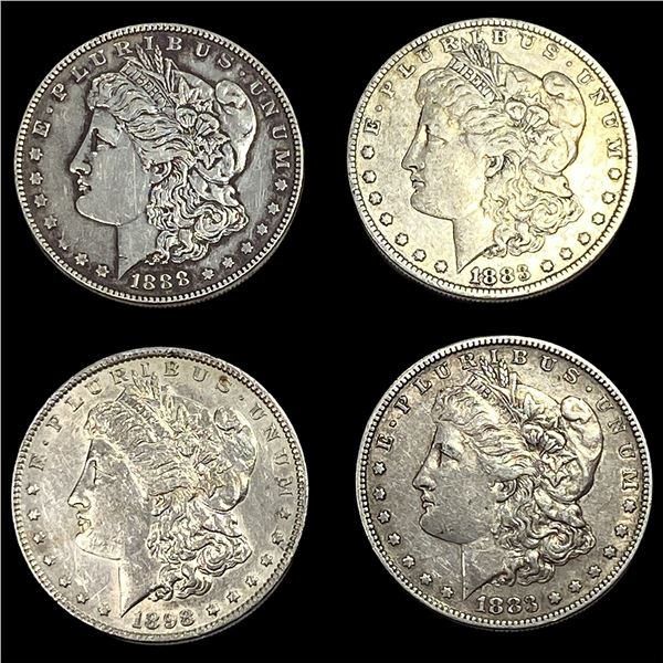 [4] 1883-1898 Morgan Silver Dollar