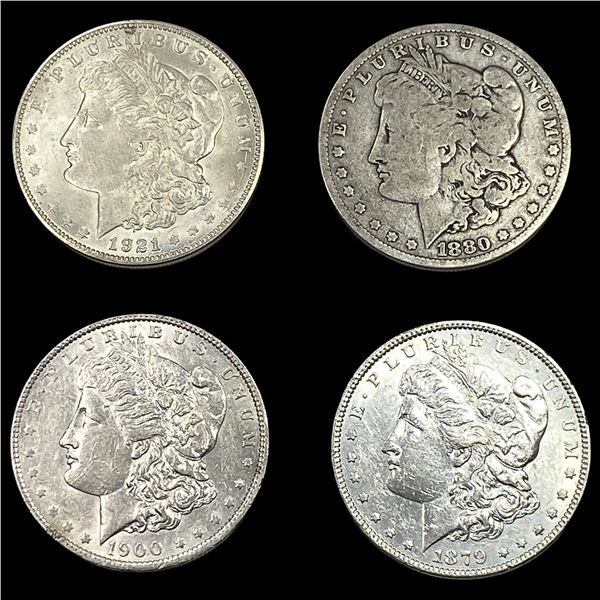 [4] 1879-1921 Morgan Silver Dollar
