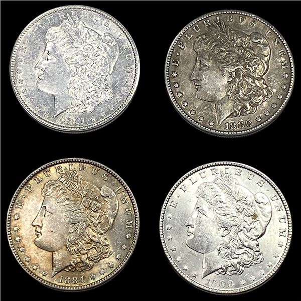 [4] 1880-1900 Morgan Silver Dollar