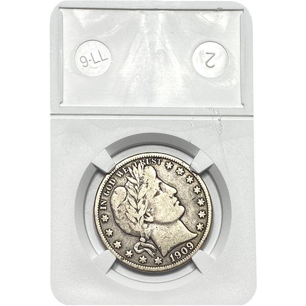 1909-O Barber Half Dollar