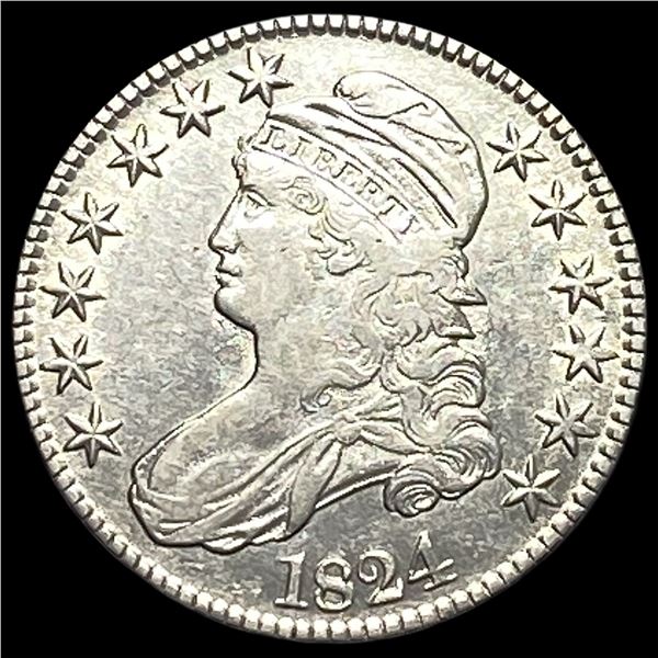 1824 Capped Bust Half Dollar