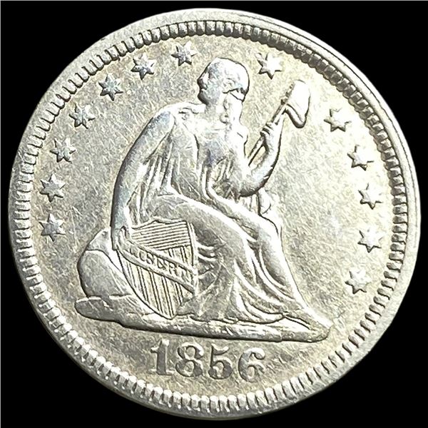 1856 Seated Liberty Quarter
