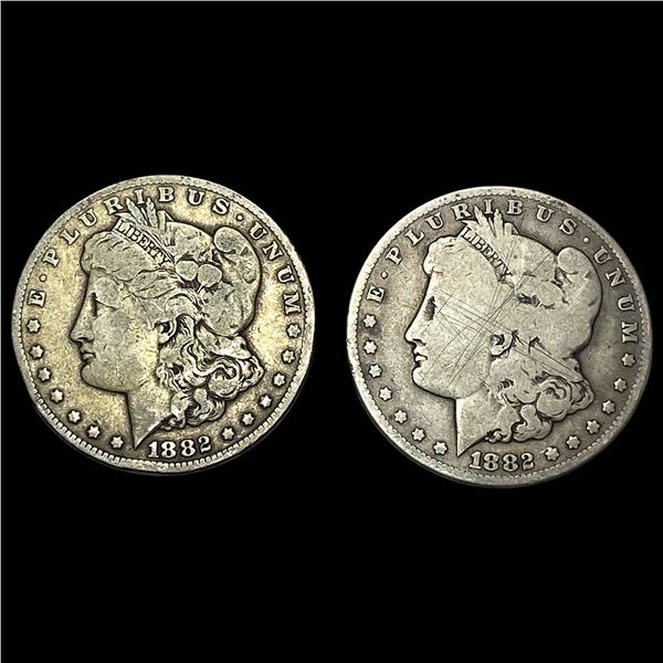[2] 1882-CC Morgan Silver Dollar