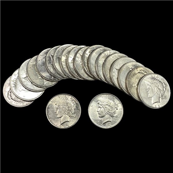 1922 Peace Silver Dollar Roll