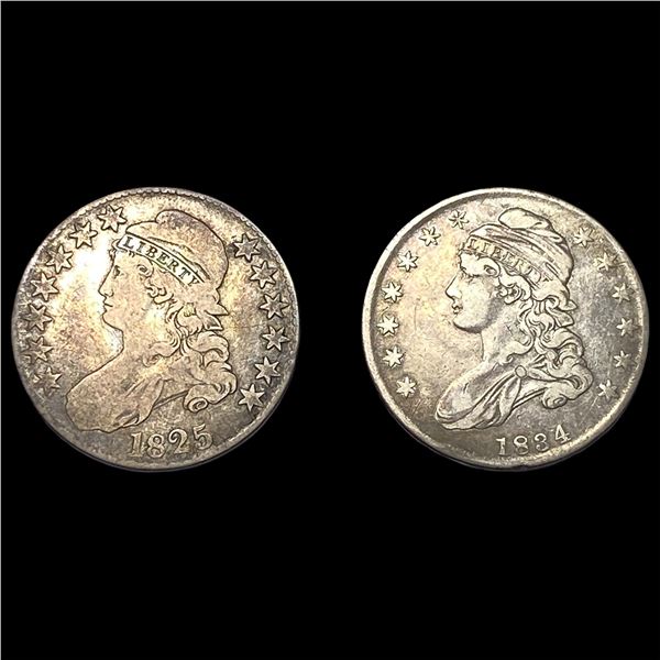 [2] 1825-1834 Capped Bust Half Dollar