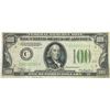 Image 1 : 1934 $100 Fed Res Note Philidelphia