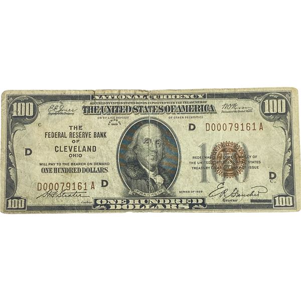 1929 Fed Reserve Bank of Cleveland