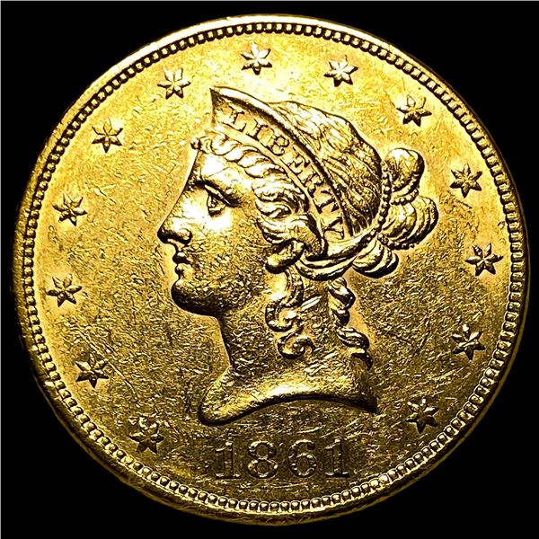 1861 $10 Gold Eagle