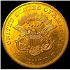 Image 2 : 1861 $20 Gold Double Eagle