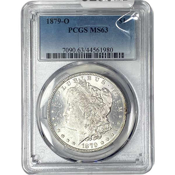 1879-O Morgan Silver Dollar PCGS MS63