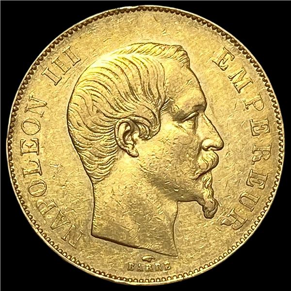 1855A France Gold 50 Francs