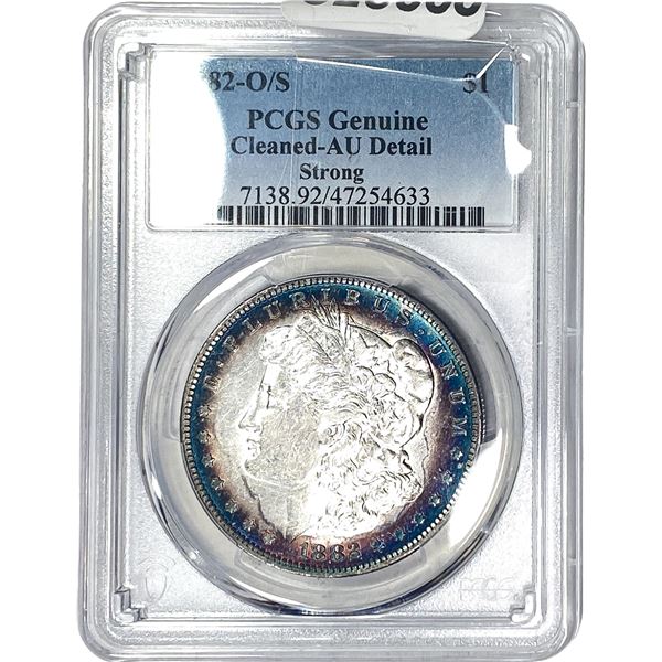 1882-O/S Morgan Silver Dollar PCGS Gen-AU Detail