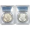 Image 1 : [2] 1881 Morgan Silver Dollar PCGS MS62