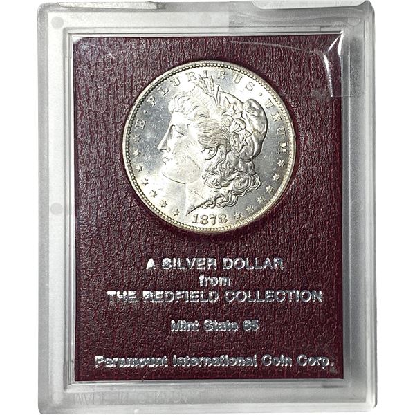 1878-S Morgan Silver Dollar Redfield Collection