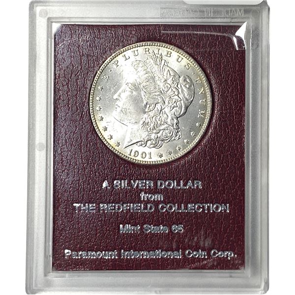1901-O Morgan Silver Dollar Redfield Collection