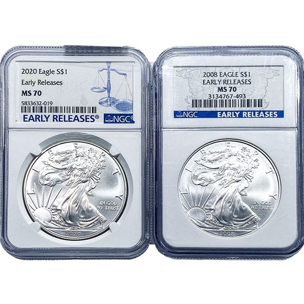 [2] 2008-2020 Silver Eagle 70