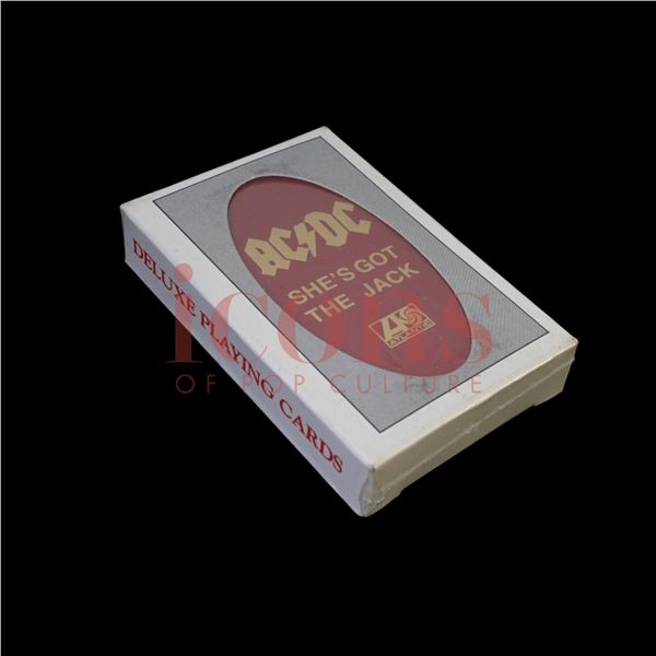 AC/DC - Extremely Rare "She's Got the Jack" Atlantic Records Promotional Playing Cards - 3969