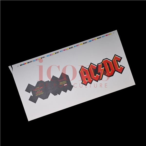 AC/DC - Logo 7" Picture Disc Printer's Proof