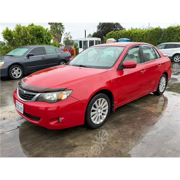 SUBA IMPREZA 2008 O/S T-DONATION