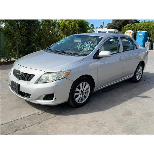 TOYT COROLLA  2009 WAIT/TITLE