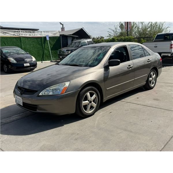 HOND ACCORD 2004 SALV-CERT- DON