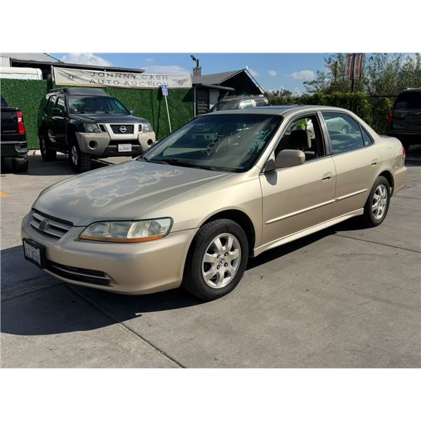 HOND ACCORD 2001 APP/DUP-T/EXP-ONLY DON