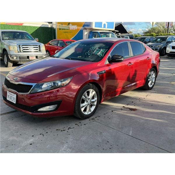 KIA OPTIMA 2013 T-2 DAYS