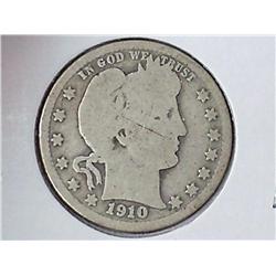 1910 Barber Quarter