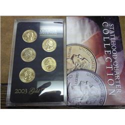 2003-P Statehood Quarter Collection (Gold Plated)