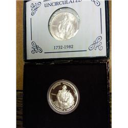 1982-D And S Wash. Halves (Proof & UNC)