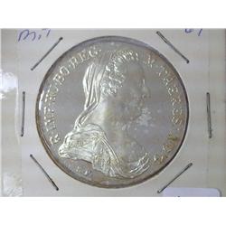 1780 Austria Maria Theresia Thaler Silver (Proof)
