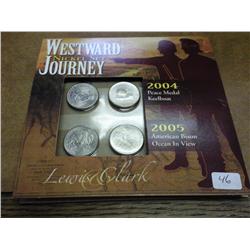 Westward Journey Nickel Set (UNC) As Shown