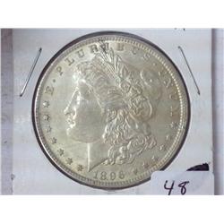 1896 Morgan Silver Dollar (UNC)