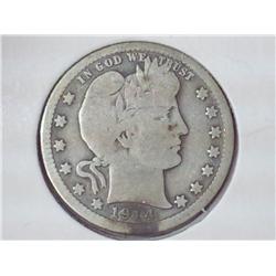 1914 Barber Quarter