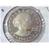 Image 1 : 1981-S Type I SBA Dollar (Gem Proof)
