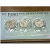 Image 1 : 1980-P/D/S SBA Dollar Souvenir Set (UNC)