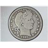 Image 1 : 1909-D Barber Quarter (VG)